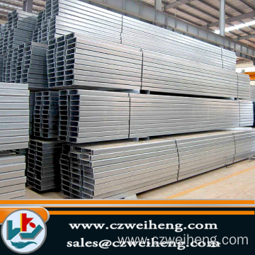 2015 Excellent Performance Welded galvanized square steel pipes, welded square pipe